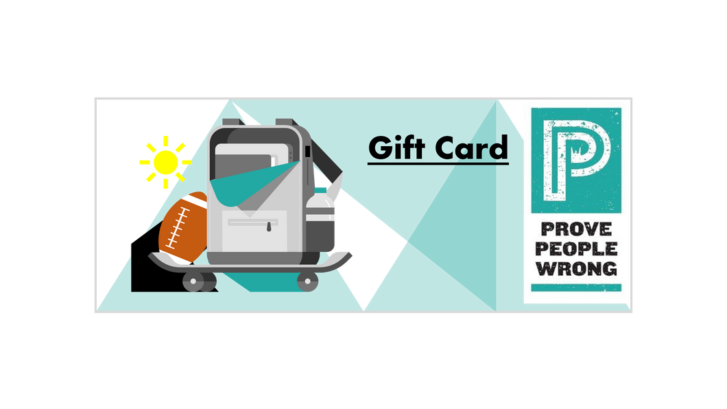 Prove People Wrong Gift Card