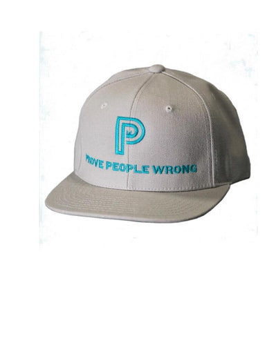 Throwback - PPW Grey SnapBack Hat